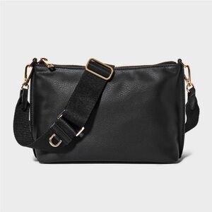 A New Day Soft Crossbody Bag, Black